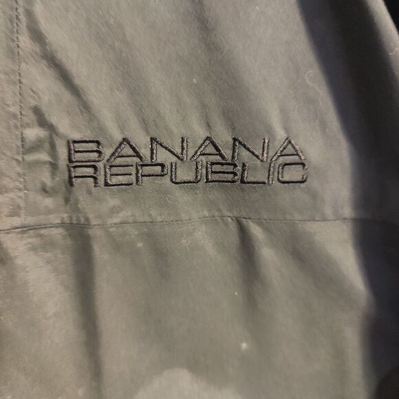 Banana Republic Men’s Jacket Black/Slate Gray Gore-Tex Size XS - Picture 8 of 13